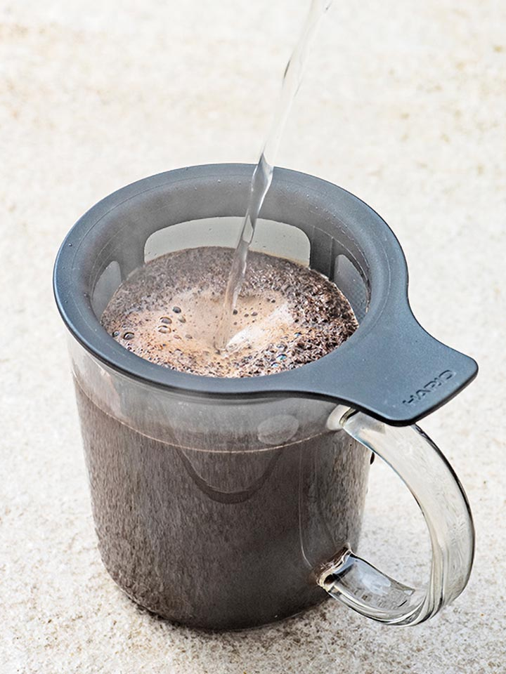 Hario One Cup Coffee Maker Kaffeebereiter Glas mit Filter