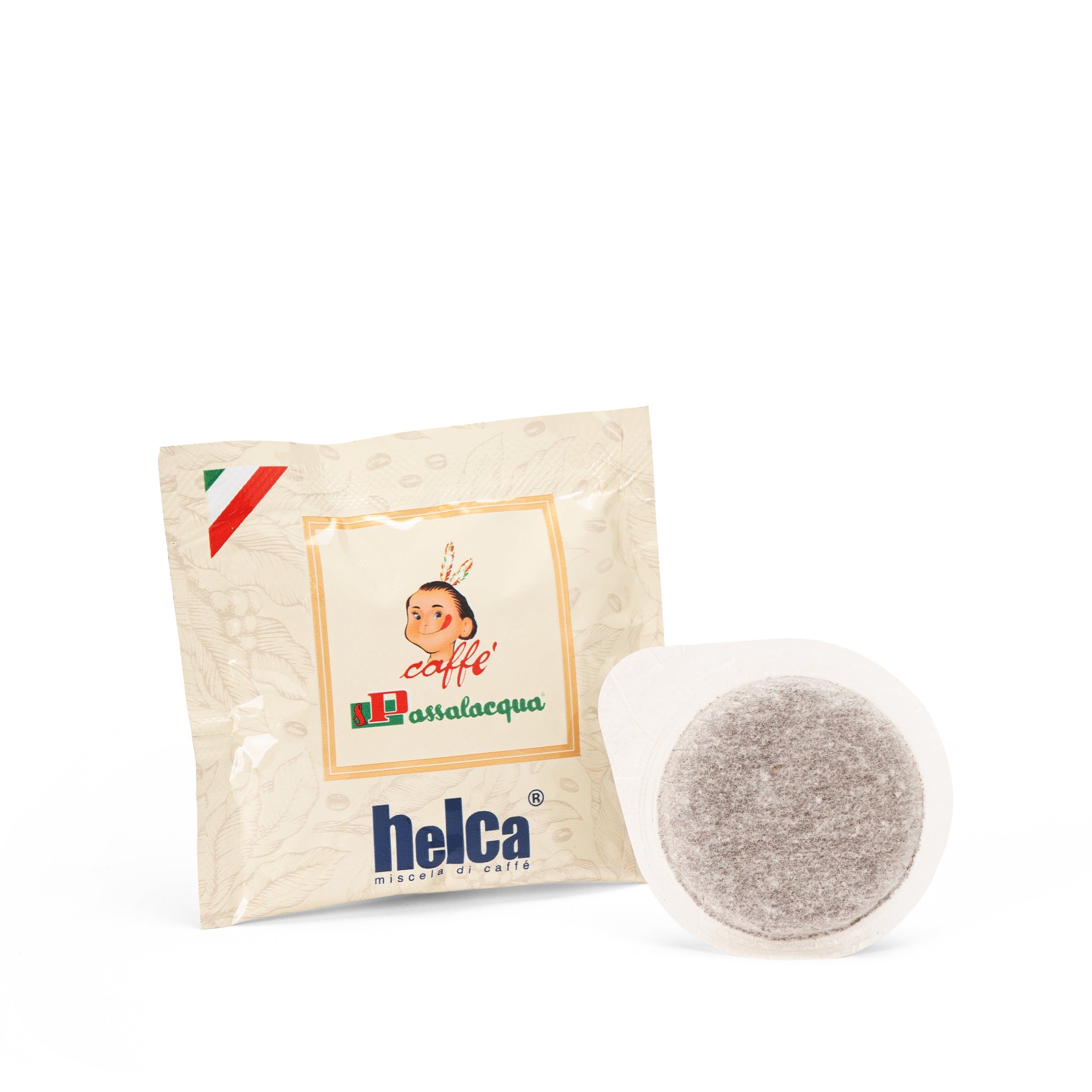 Passalacqua Helca Kaffeepads 50 Pads cremig