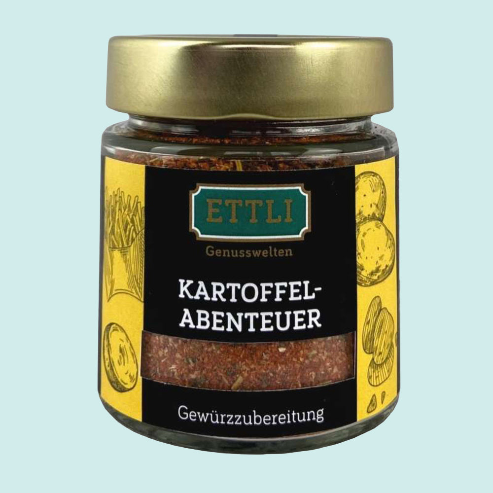ETTLI Kartoffelabenteuer Gewürzmischung Schraubglas würzig