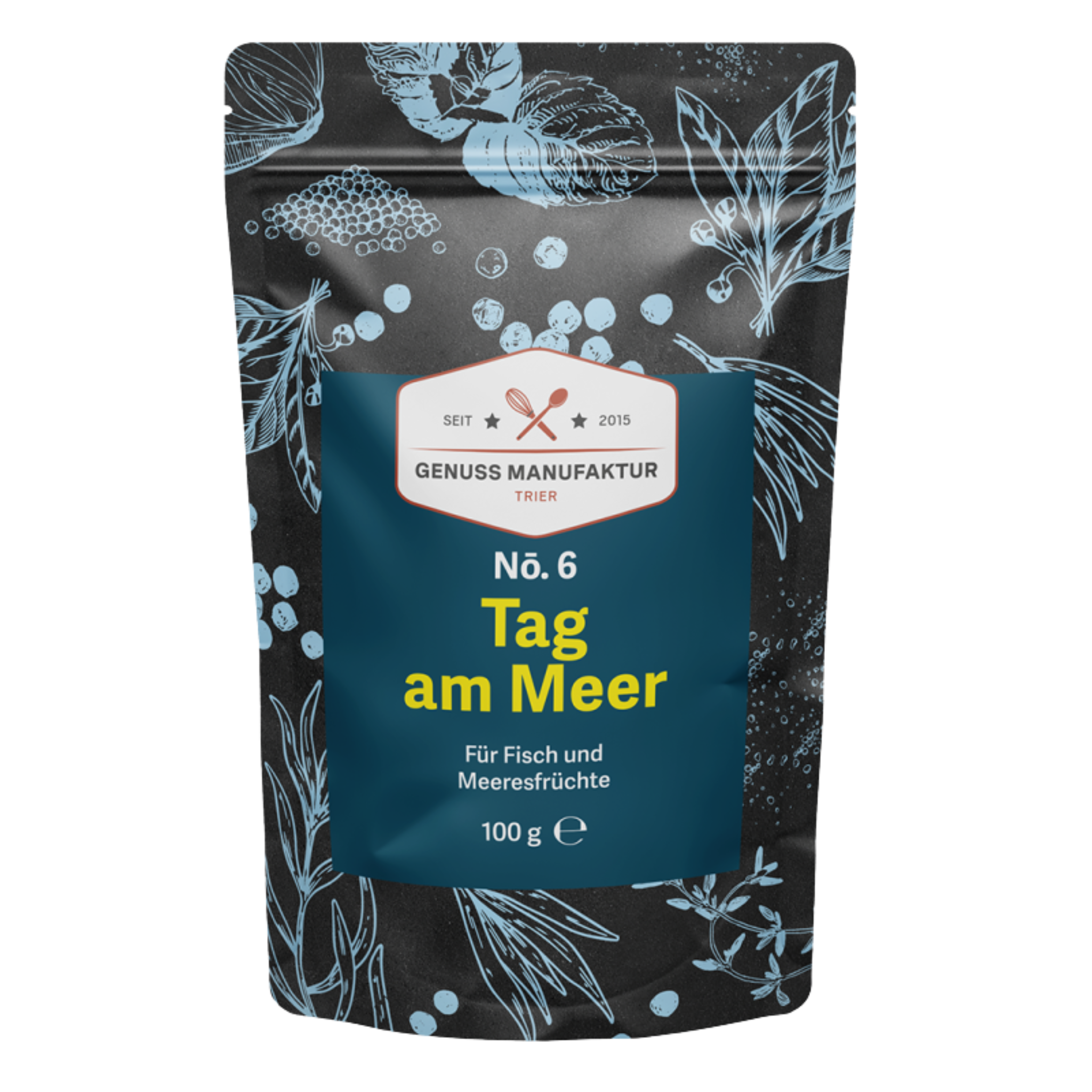 Genussmanufaktur Tag am Meer Fischgewürz 100g Beutel