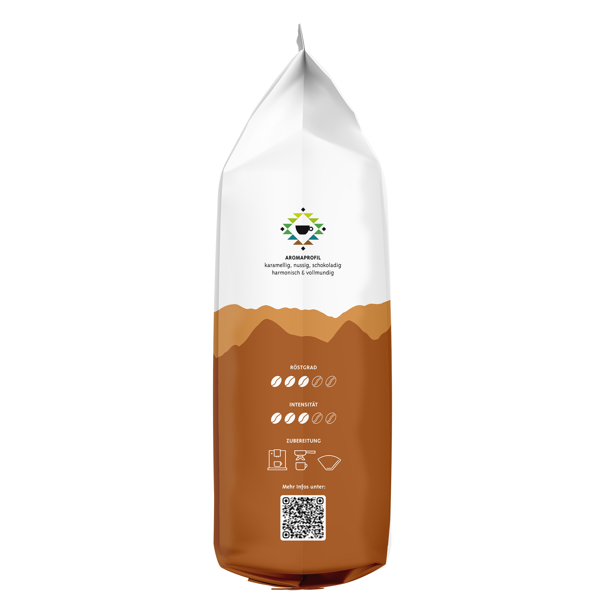 Altomayo Bio-Kaffee Café Crema Bohnen 1000 g mild