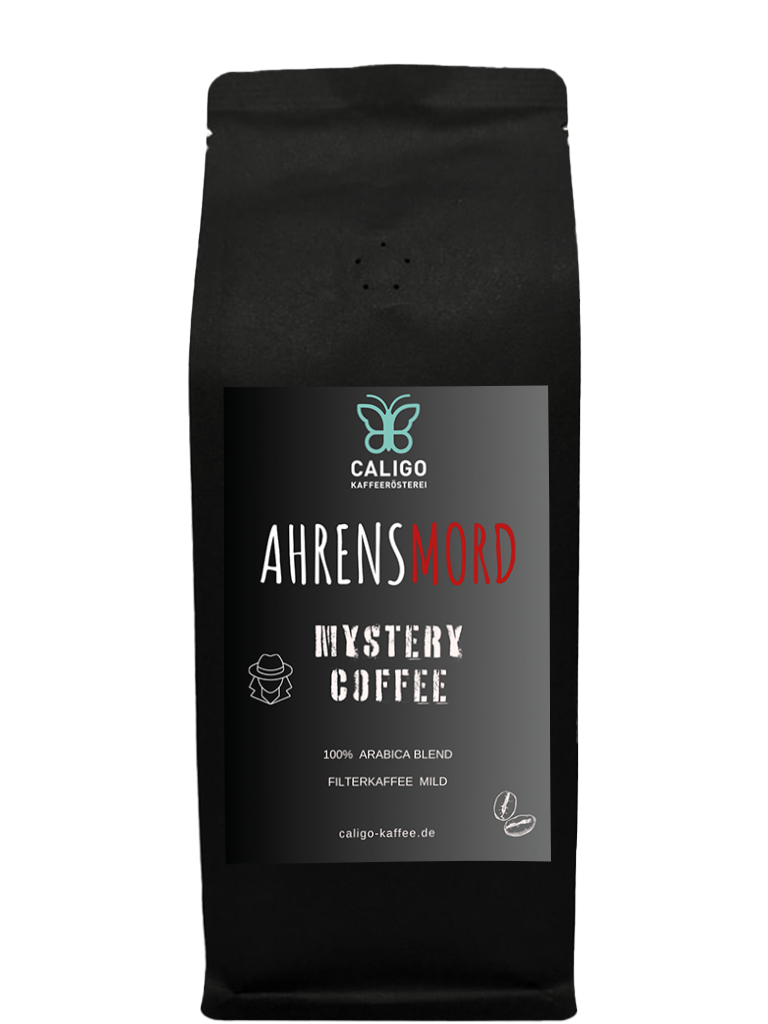 Caligo Filterkaffee Ahrensmord Mystery Coffee 250g nussig