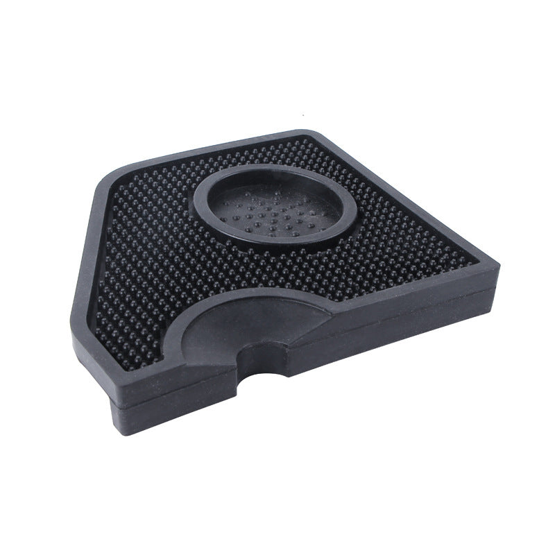 Barista Buddy Tamper Matte Silikon schwarz 18x15 cm