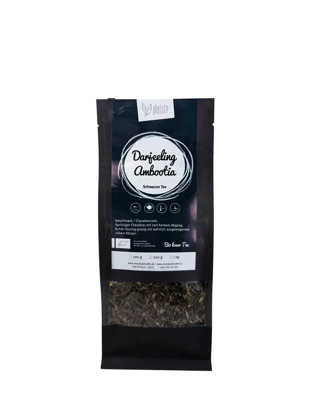 Mondo del Caffè Feinkost Darjeeling Ambootia Bio Tee 100 gr.