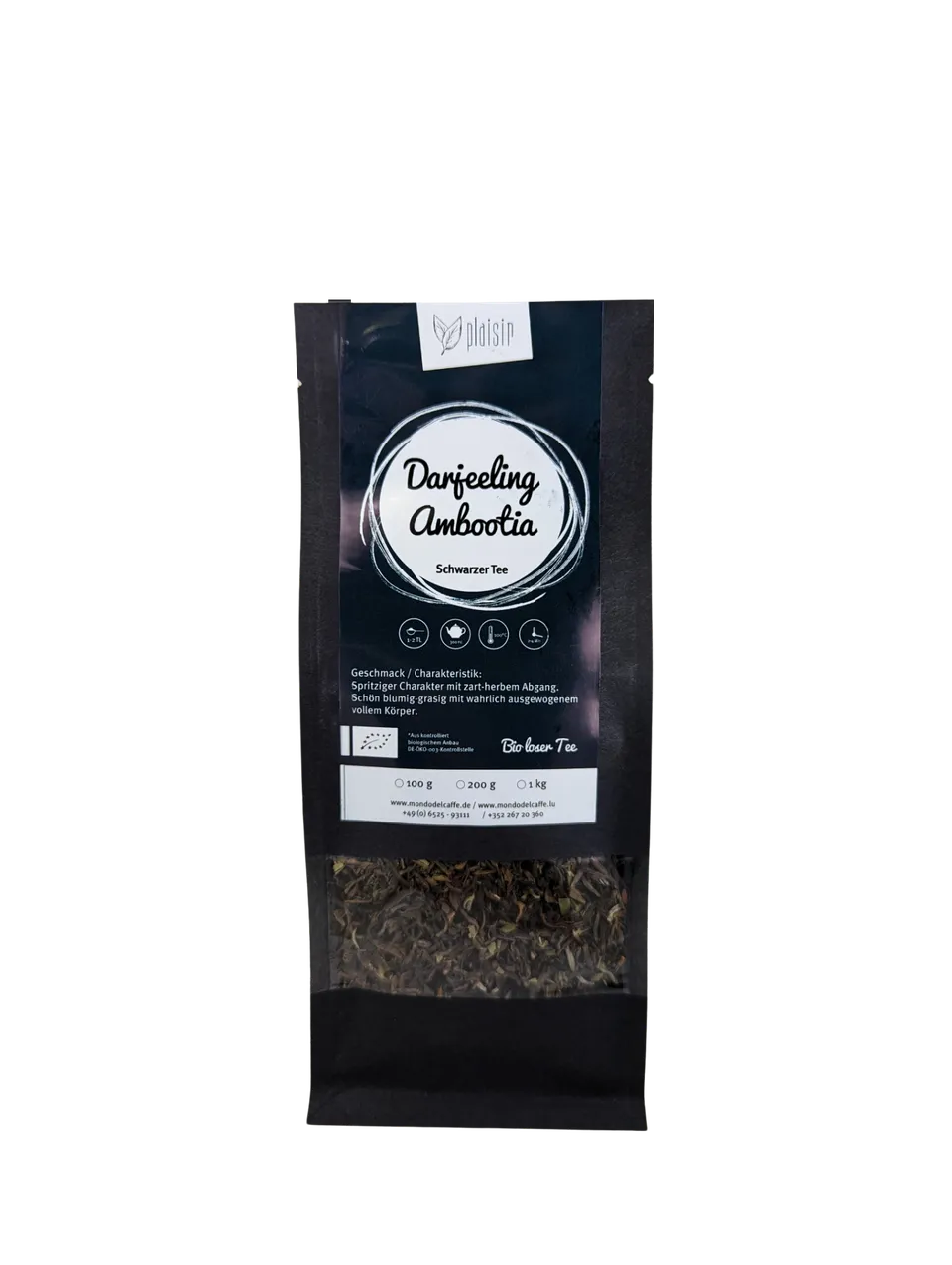 Mondo del Caffè Feinkost Darjeeling Ambootia Bio Tee 100 gr.