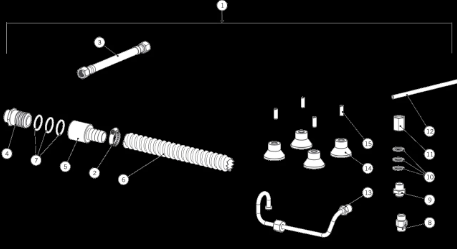 La Marzocco Linea Micra Festwasser-Set Plumbing Kit