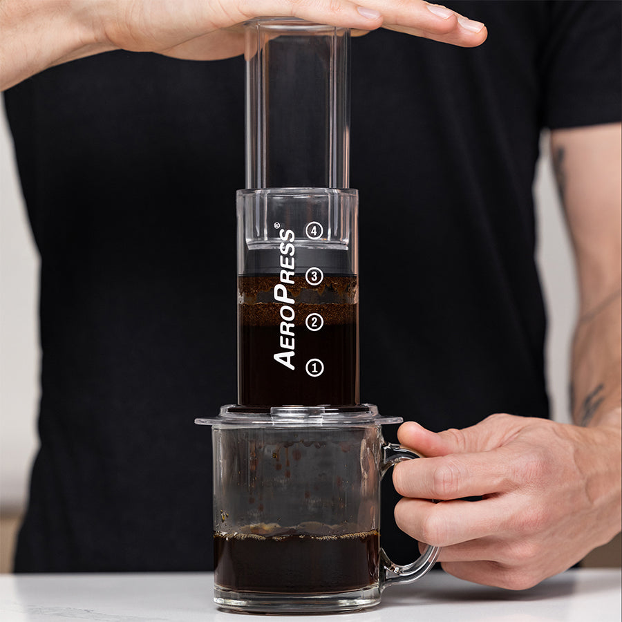 AeroPress Clear Filterkaffeemaschine transparent 100 Filter