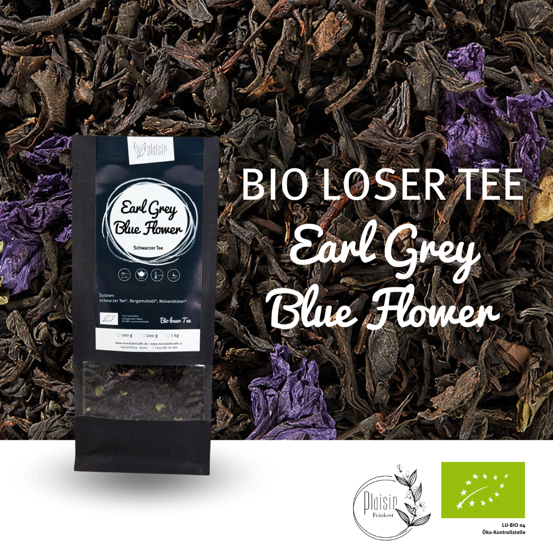 Mondo del Caffè Feinkost Earl Grey Blue Flower Bio-Tee 100gr