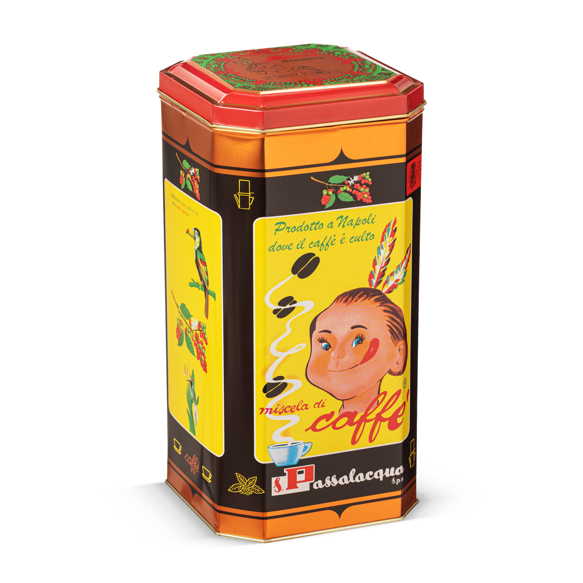 Passalacqua Moana Kaffee gemahlen 1kg Dose Arabica