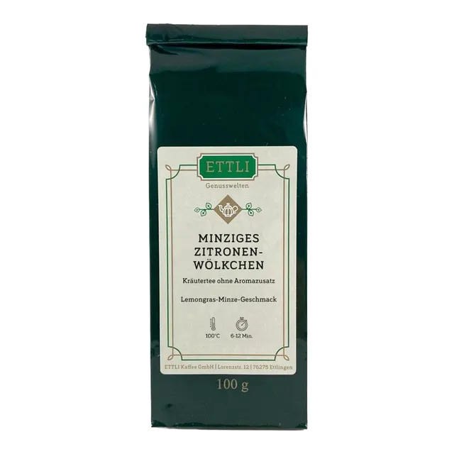 ETTLI Minziges Zitronenwölkchen Kräutertee 100 g Minze