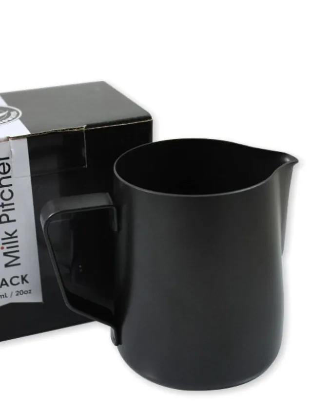 Rhino Stealth Milk Pitcher Milchkännchen 600ml schwarz