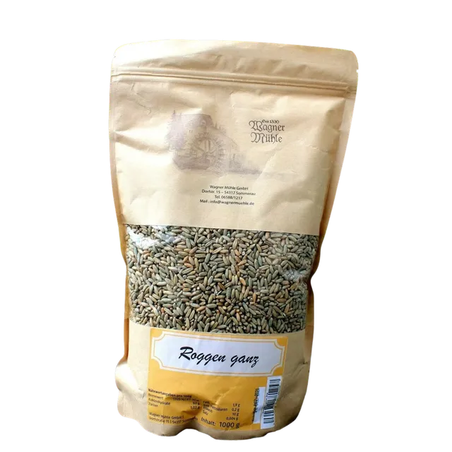 Mondo del Caffè Roggen ganz Urkorn Getreide 1 kg