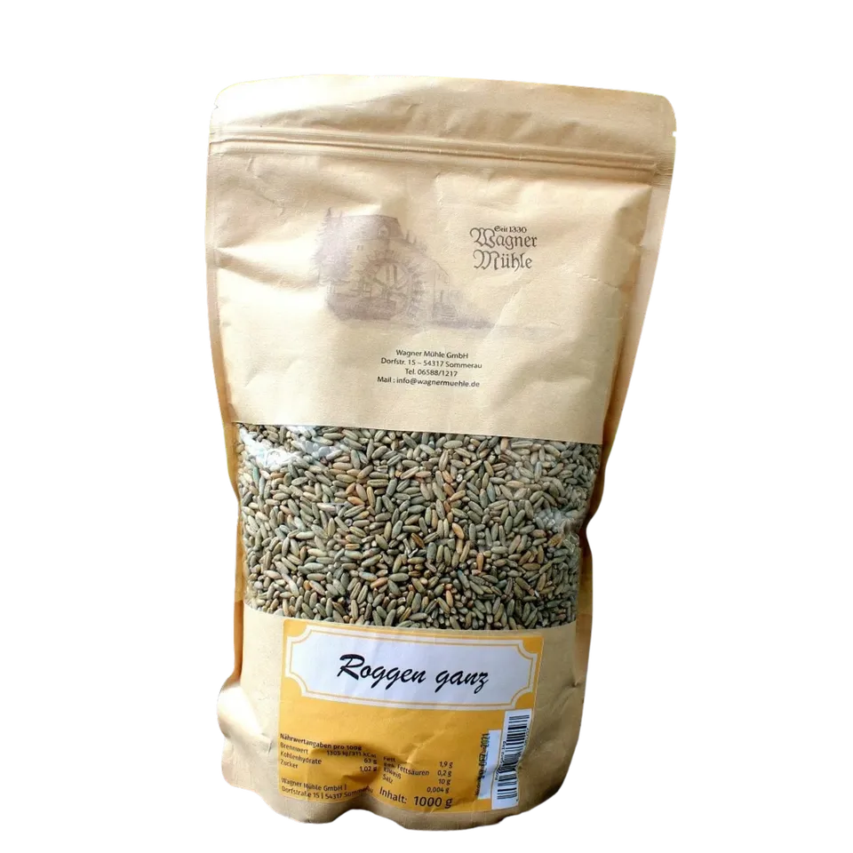 Mondo del Caffè Roggen ganz Urkorn Getreide 1 kg