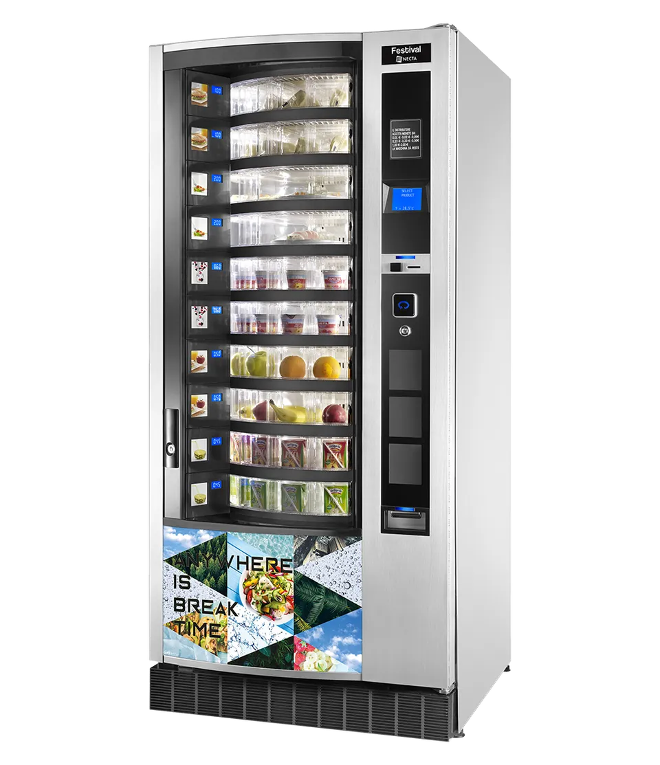 Necta Festival Classic 10P Trommelautomat Snackautomat