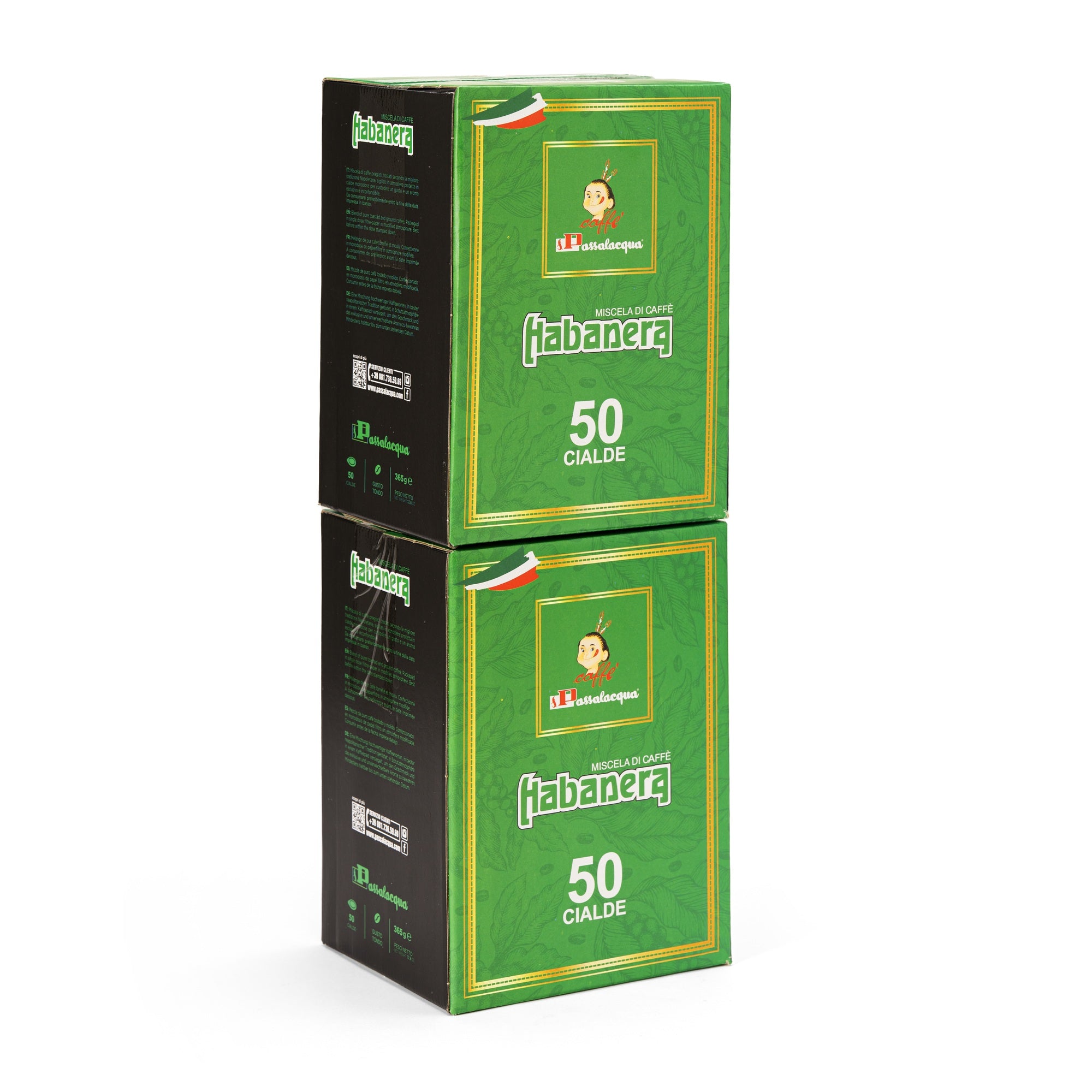Passalacqua Habanera Kaffeepads 50 Pads ausgewogen