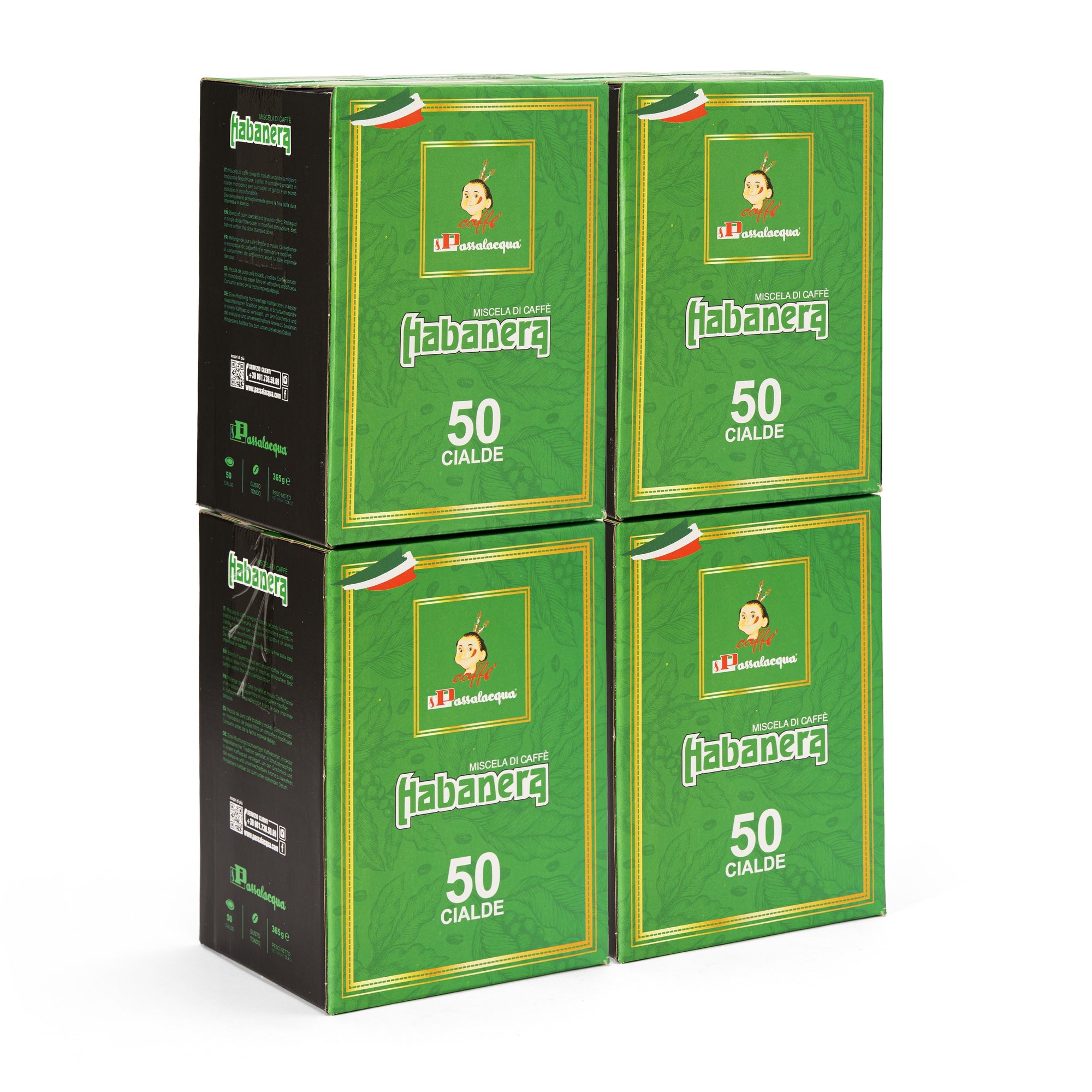 Passalacqua Habanera Kaffeepads 50 Pads ausgewogen