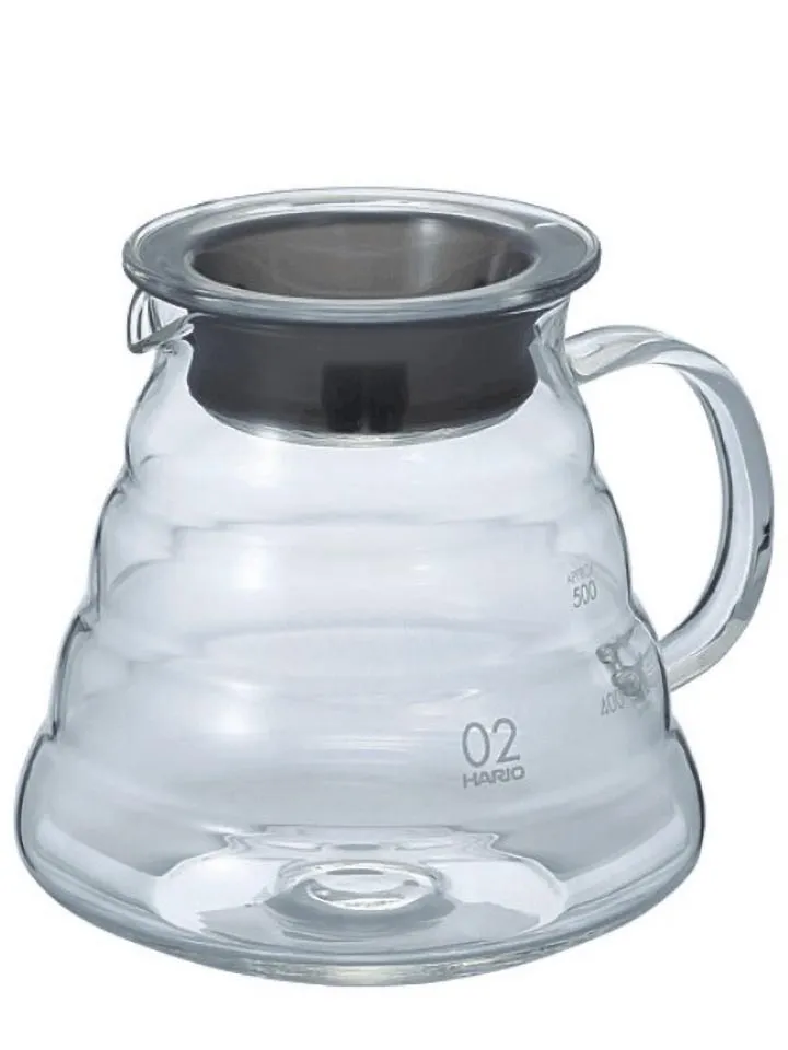 Hario V60 Range Server Kaffeekanne Glas 600ml