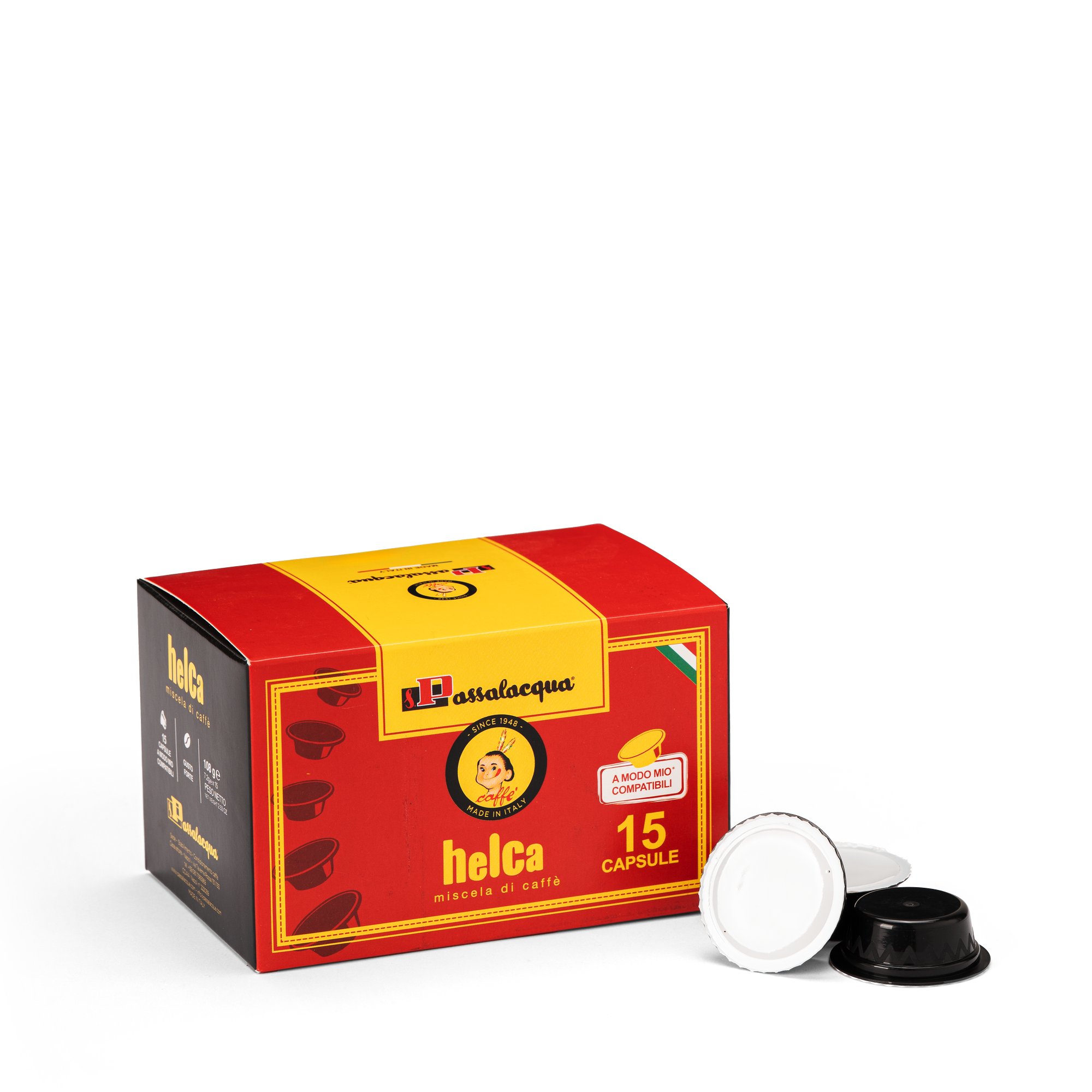 Passalacqua Helca A Modo Mio Kapseln 15 St. kräftig