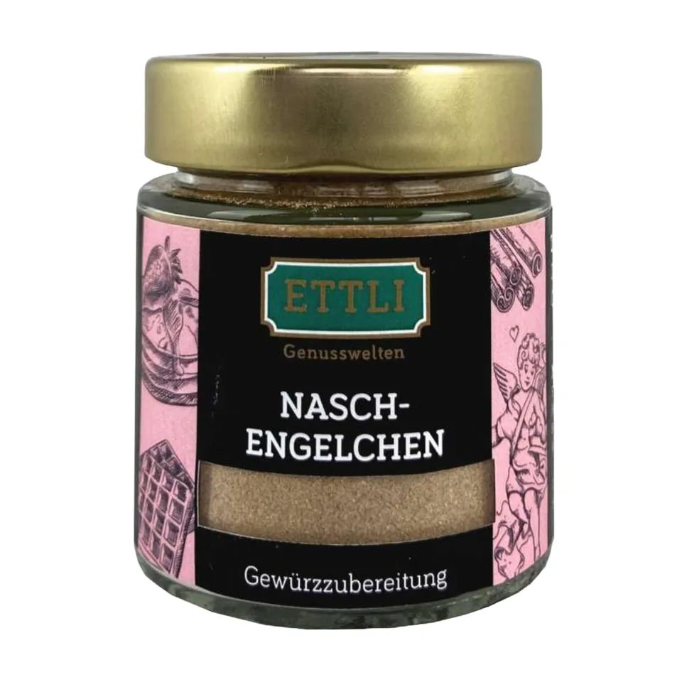 ETTLI Nasch-Engelchen 120 g Schraubglas Zimt Kardamom