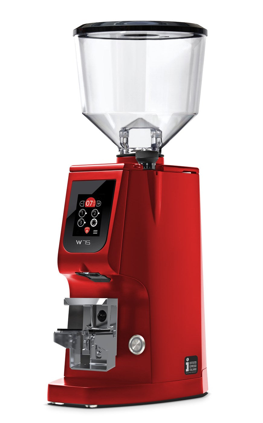 Eureka Atom W 65 Kaffeemühle Schwarz mit Waage