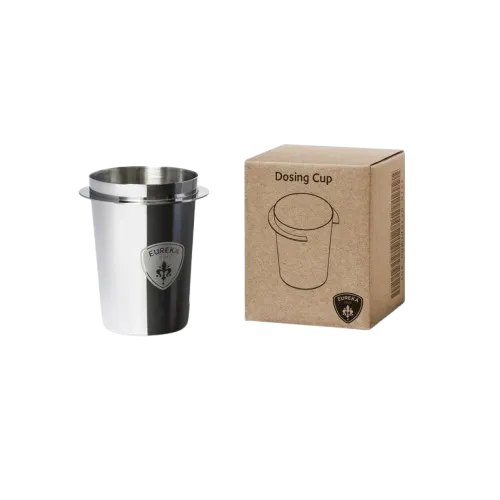 Mondo del Caffè Dosierbecher Edelstahl Siebträger Eureka