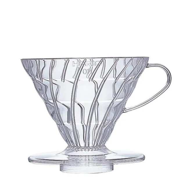 Hario V60 02 Coffee Dripper Filterhalter Clear 1-4 Tassen