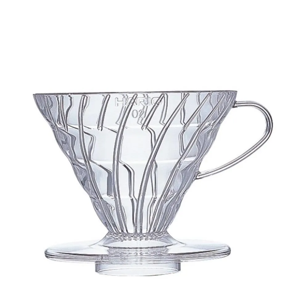 Hario V60 02 Coffee Dripper Filterhalter Clear 1-4 Tassen