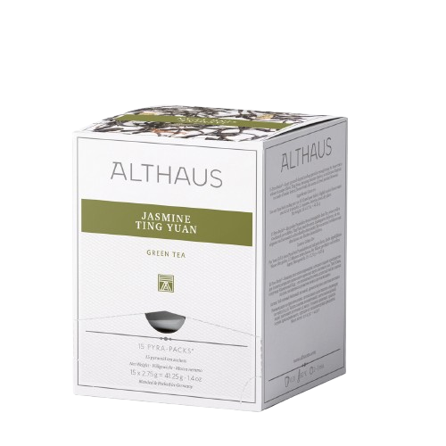 Althaus Jasmine Ting Yuan grüner Tee 15 Pyra Packs Jasmin