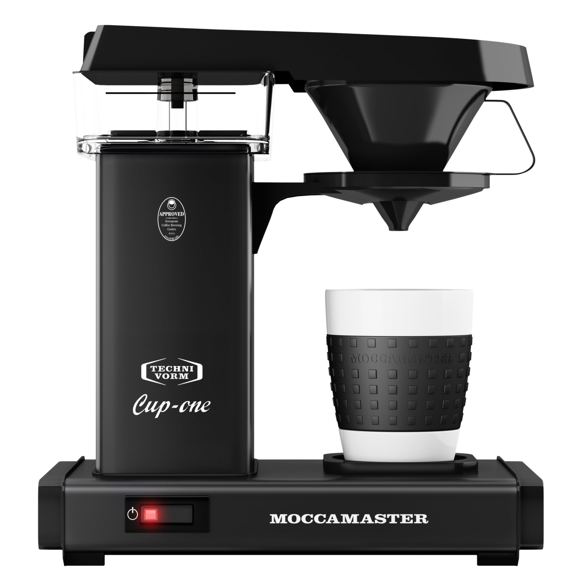 Moccamaster Maschinen Cup One Filterkaffeemaschine Matt Black