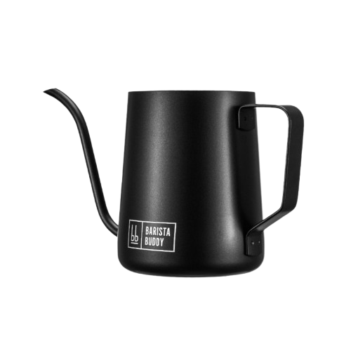 Barista Buddy Pour Over Heißwasserkanne 600ml schwarz