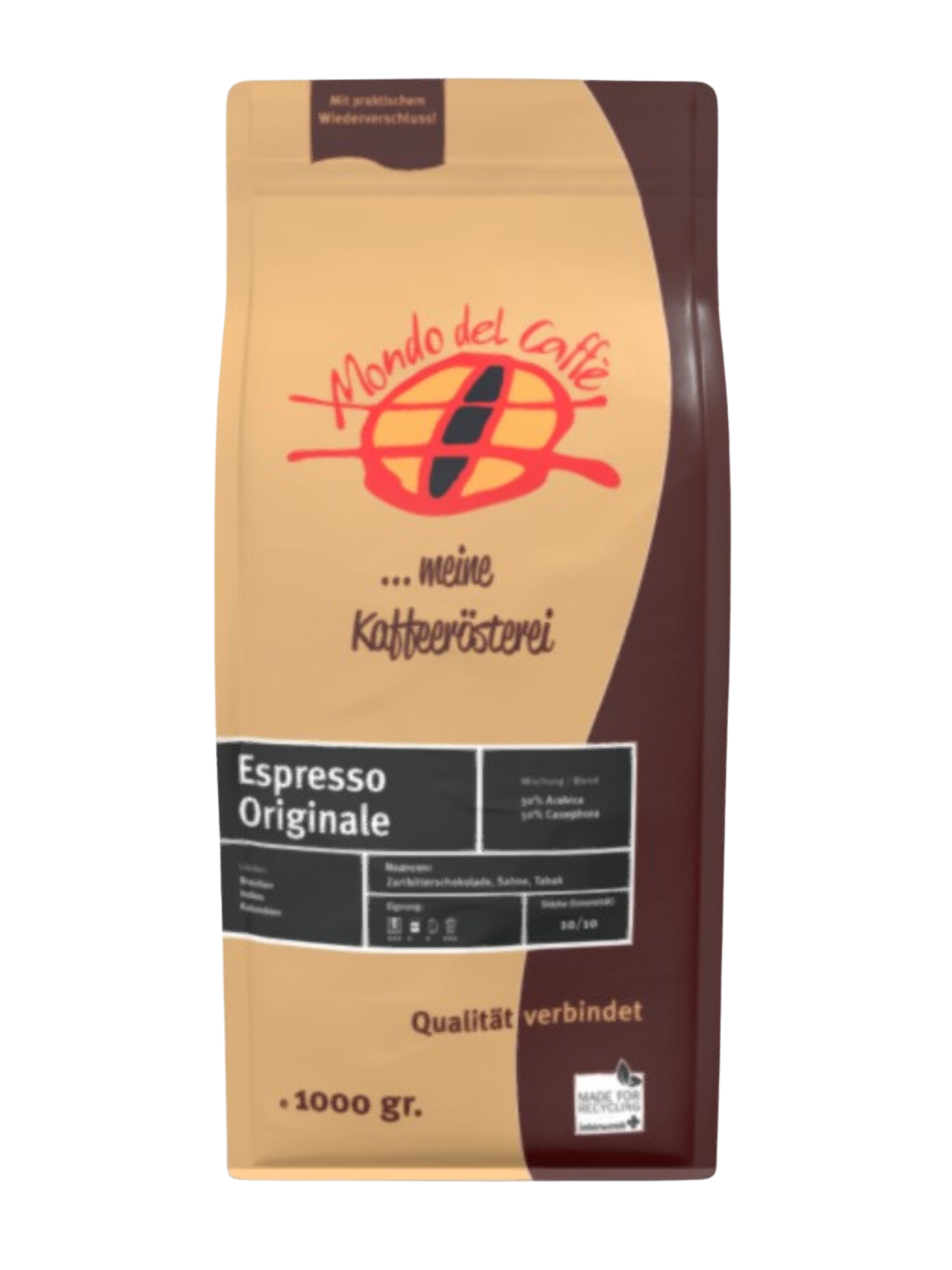 Mondo del Caffè Espresso Originale Kaffeebohnen 1 kg