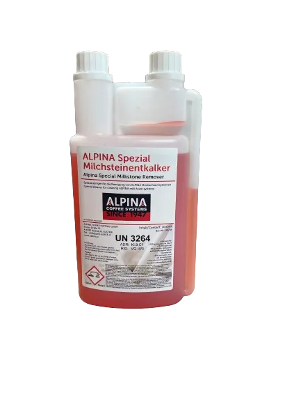 Mondo del Caffè Zubehör Alpina Milchsteinentferner Reiniger 1 Liter