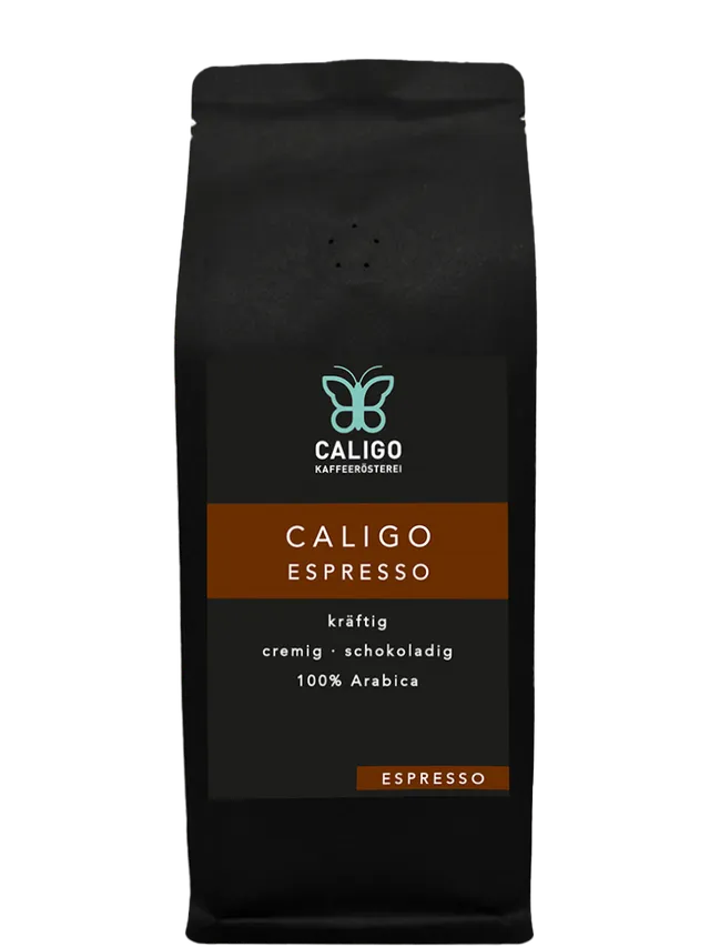 Caligo Espresso Hausmischung Espresso 250g schokoladig