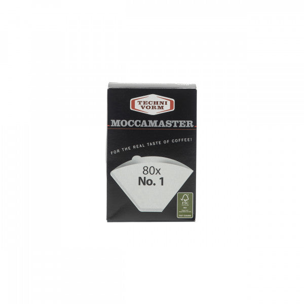 Moccamaster Filterpapiere weiß Nr. 4 100 Stück Kaffeefilter
