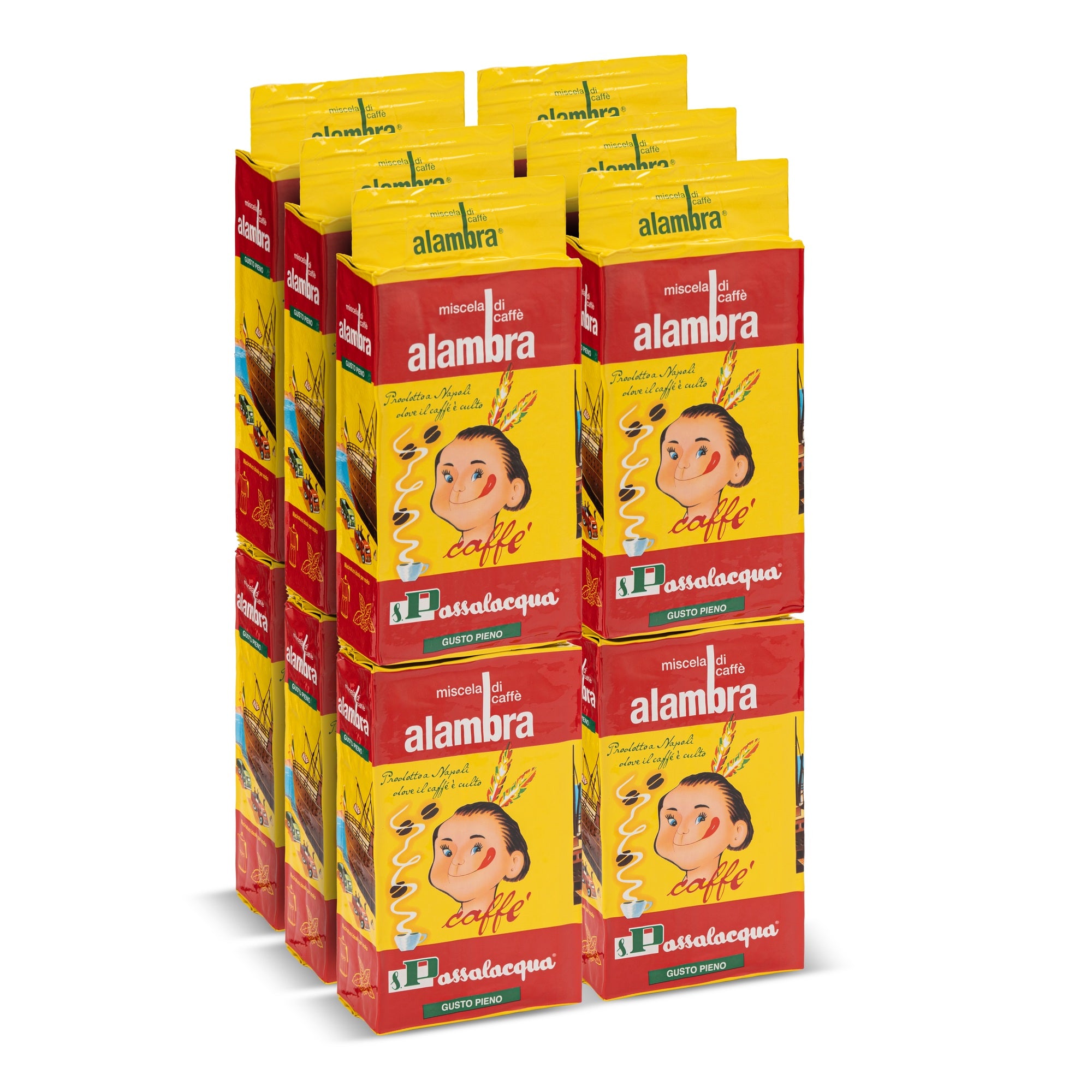 Passalacqua Alambra Kaffee gemahlen 250g stark