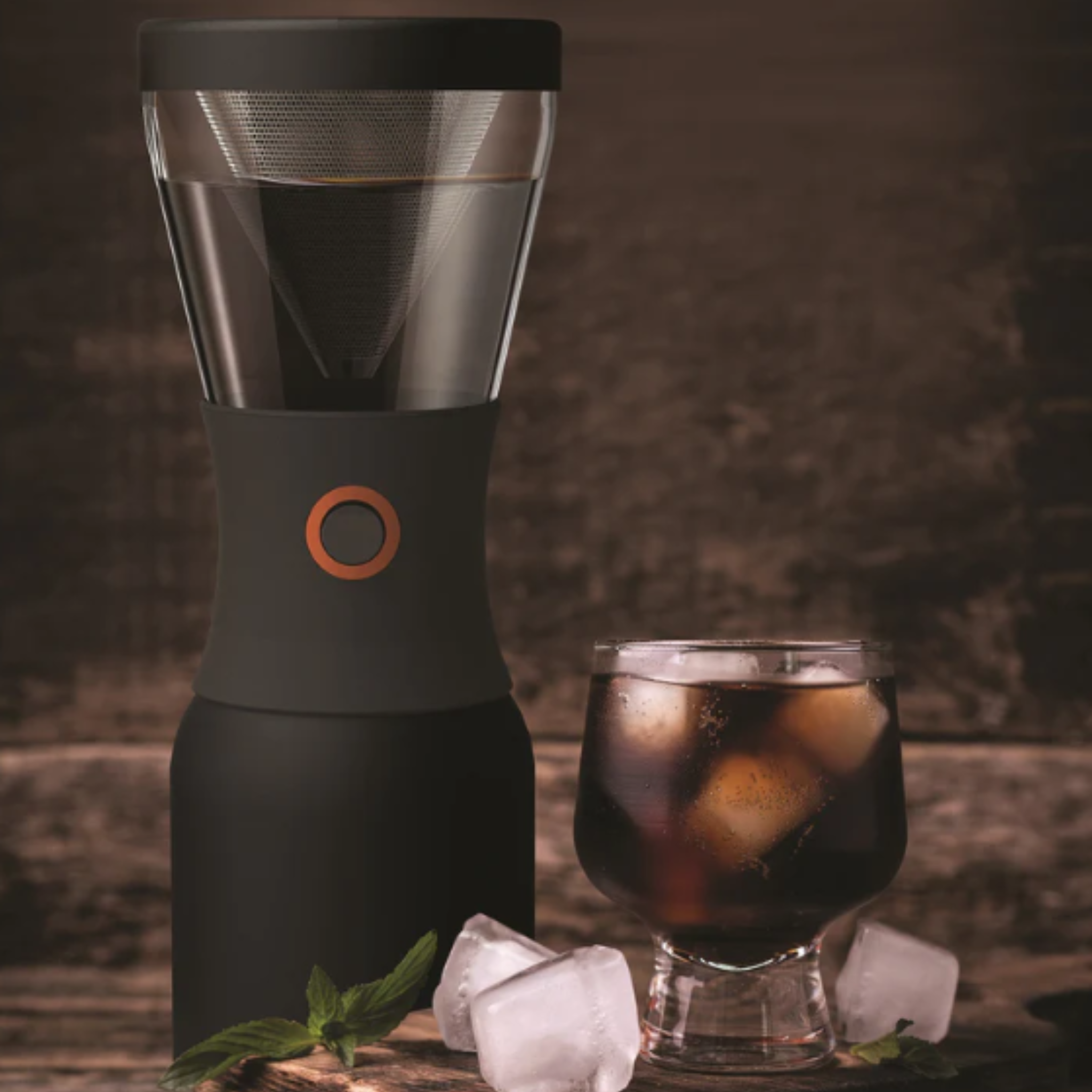 Mondo del Caffè Maschinen Cold Brew Kaffeebereiter Schwarz