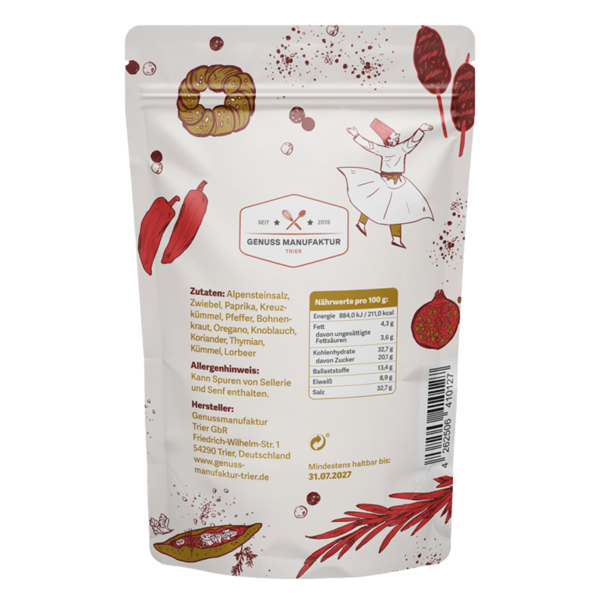Cheatcode Türkei Gewürzmischung 100g Beutel orientalisch