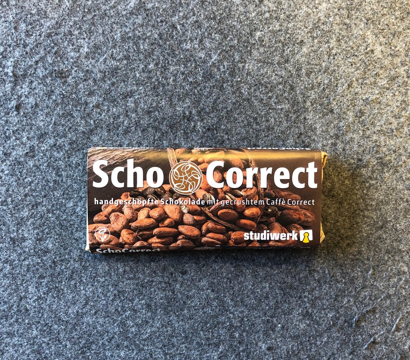 SchoCorrect Tafelschokolade Zartbitter 70% Kaffeebohnen