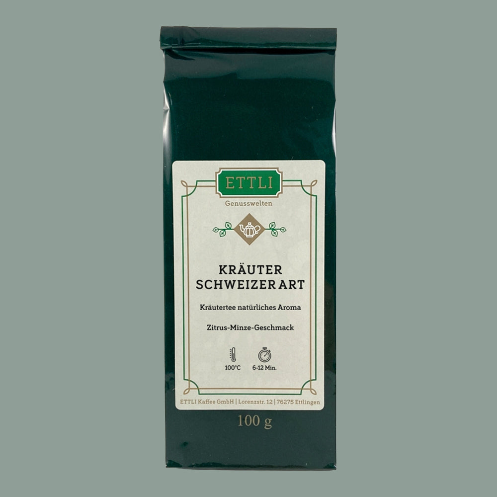 ETTLI Kräutertee Schweizer Art 100 g Minze Orange
