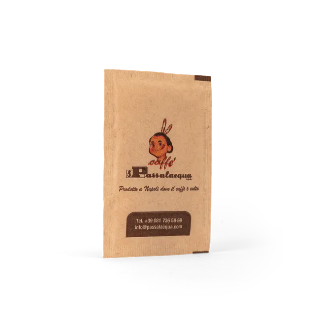 Passalacqua Sugar brauner Zucker Sticks 5 kg Portionspackung