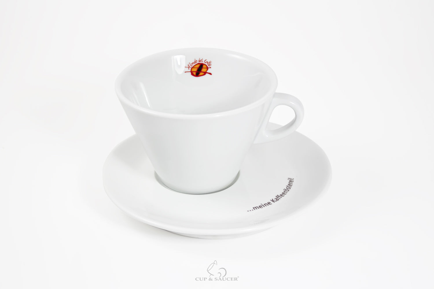 Mondo del Caffè Espressotasse Porzellan Untertasse