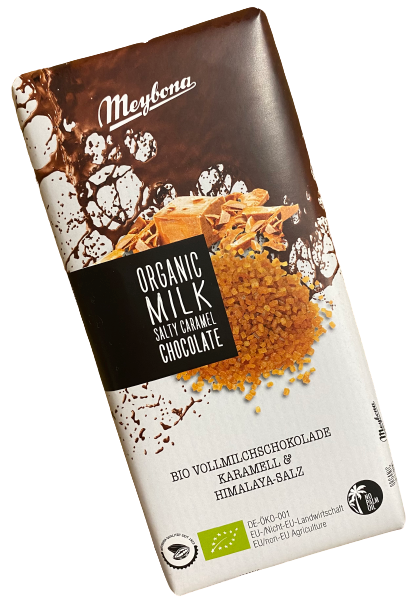 Meybona Bio Schokolade Salty Caramel Vollmilch 100 g