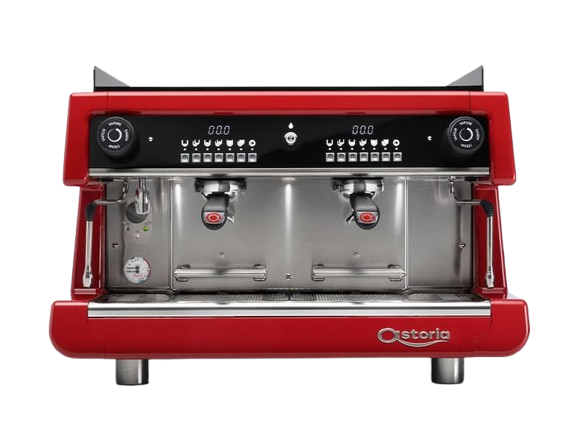 Mondo del Caffè Maschinen Astoria Hollywood SAE Siebträgermaschine Schwarz 2-gruppig