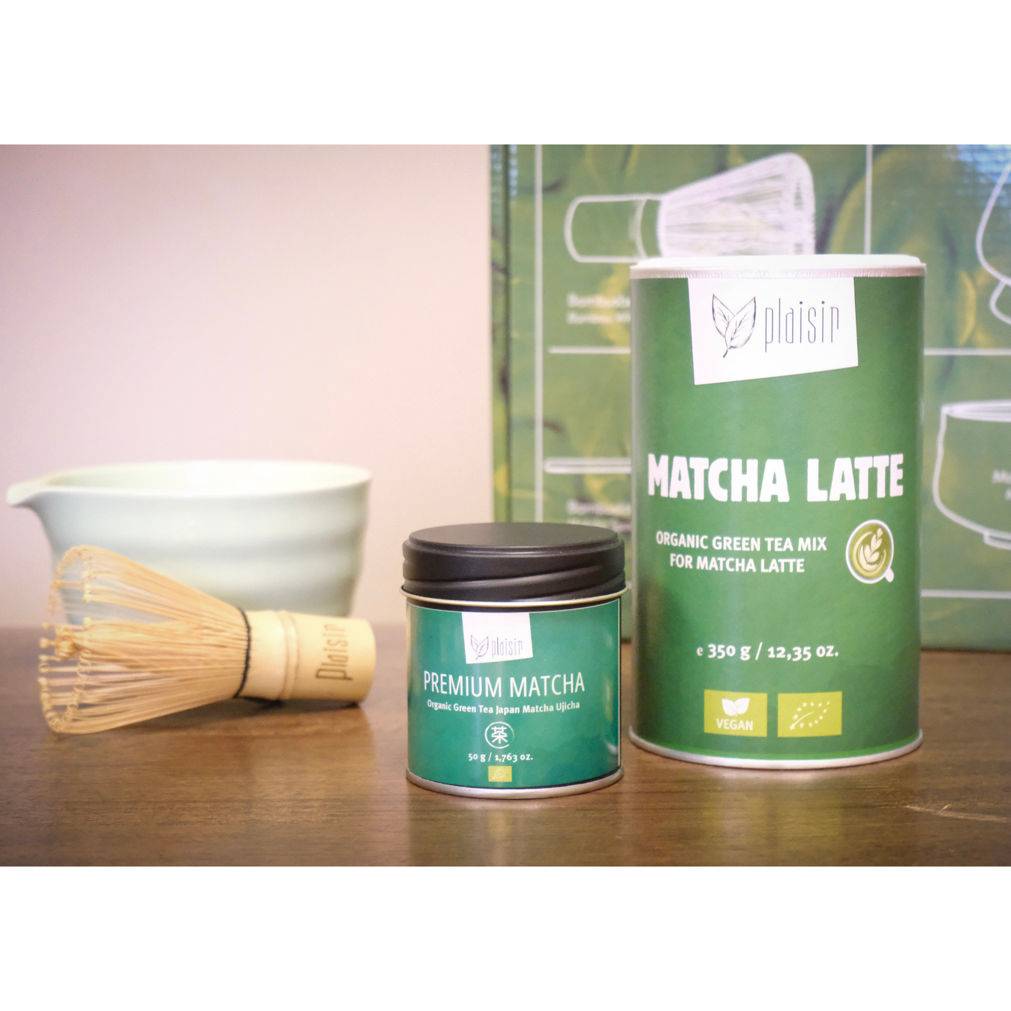 Mondo del Caffè Feinkost Plaisir Matcha Ujicha 50g Bio-Pulver