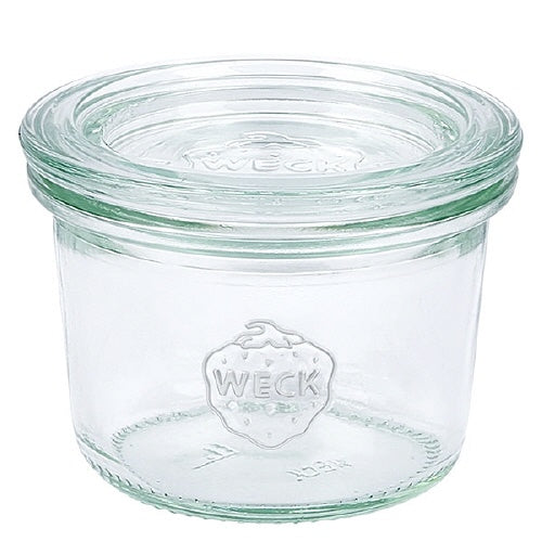 Mondo del Caffè Zubehör WECK Gläser 12x80ml mit Glasdeckel