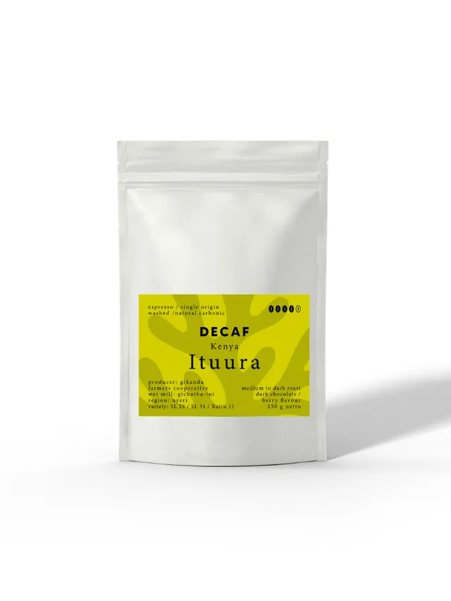 Caligo Projektkaffee Ituura Decaf Espresso 250g Bohne