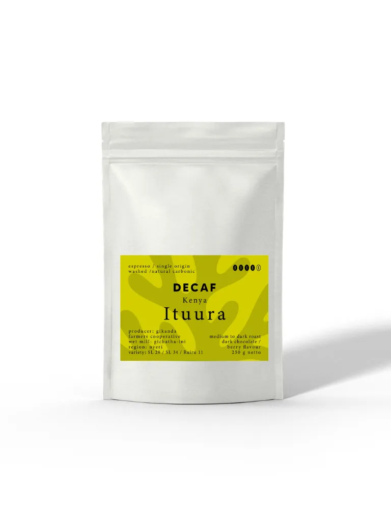 Caligo Projektkaffee Ituura Decaf Espresso 250g Bohne