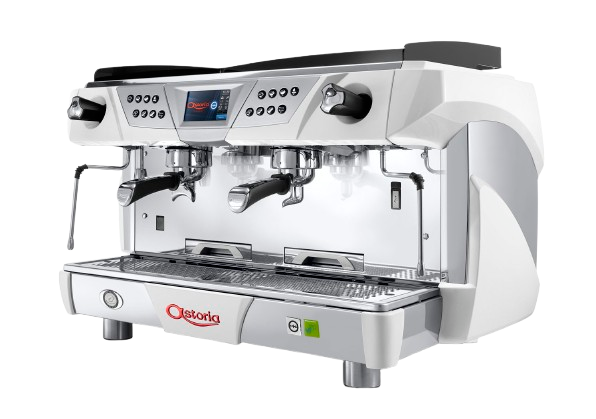 Mondo del Caffè Maschinen Astoria Plus4You TS Siebträger 2-gruppig Rot