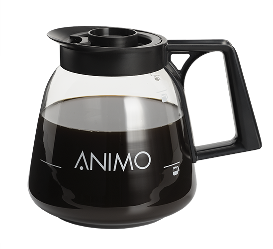 Animo Glaskanne 1,8 L Schott-Glas mit Logo