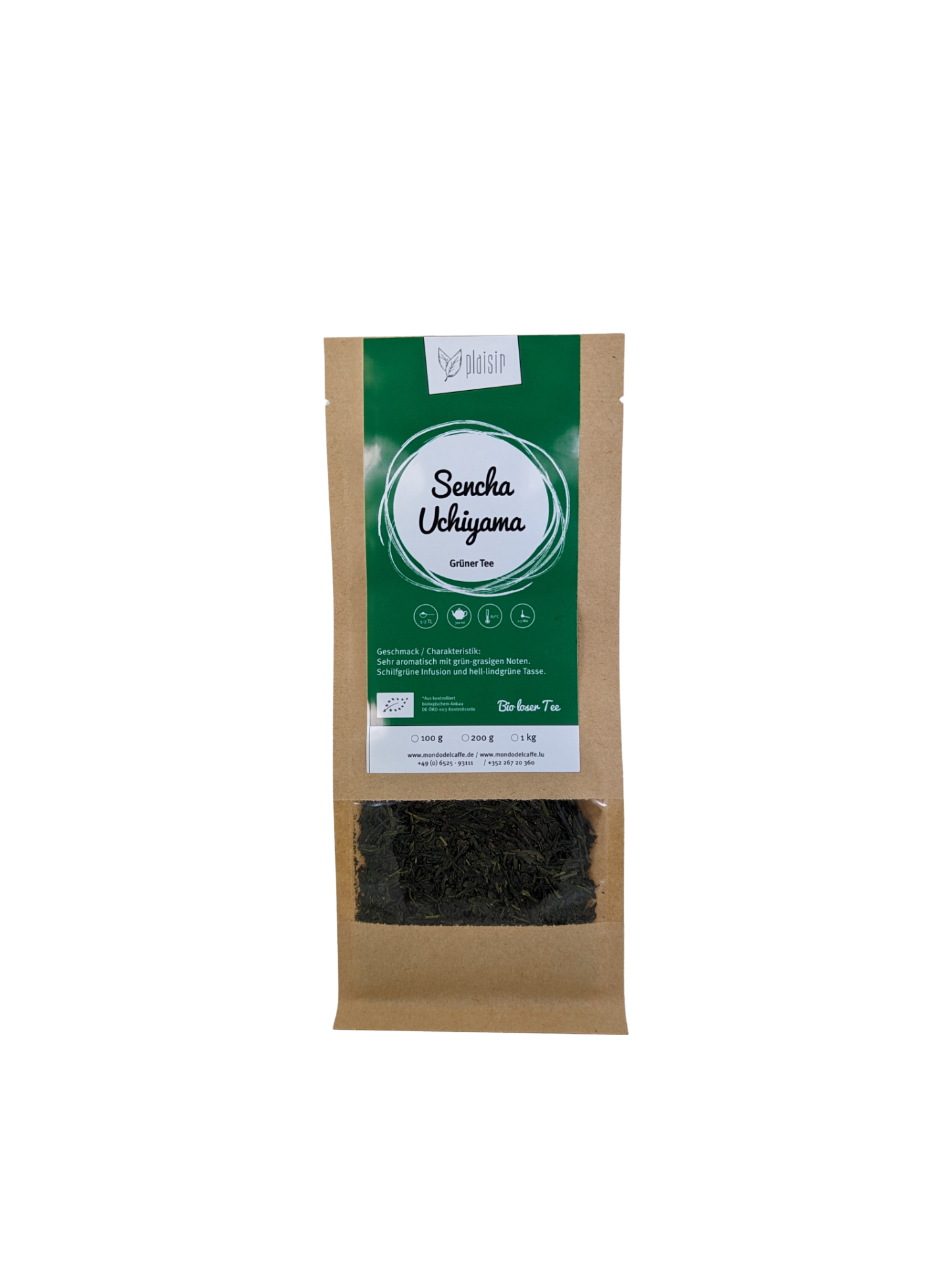 Mondo del Caffè Feinkost Sencha Uchiyama Bio Tee 100g